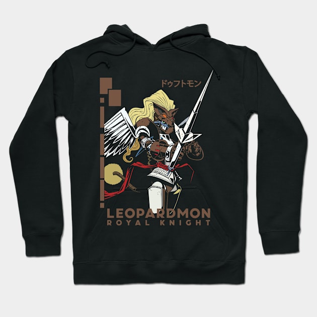 digimon leopardmon duftmon royal knight Hoodie by DeeMON